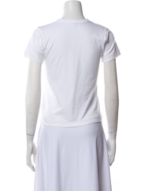 Comme des Garçons Play Graphic Print Crew Neck T-Shirt