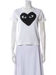 Comme des Garçons Play Graphic Print Crew Neck T-Shirt