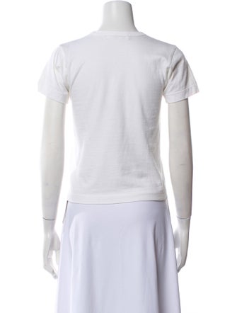 Comme des Garçons Play Graphic Print Crew Neck T-Shirt