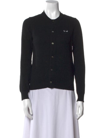 Comme des Garçons Play Wool Crew Neck Sweater