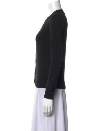 Comme des Garçons Play Wool Crew Neck Sweater