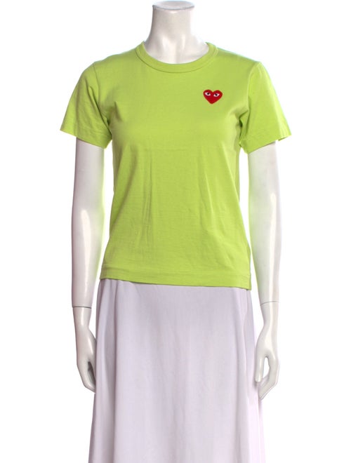 Comme des Garçons Play Graphic Print Crew Neck T-Shirt