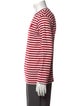 Comme des Garçons Play Striped Crew Neck T-Shirt