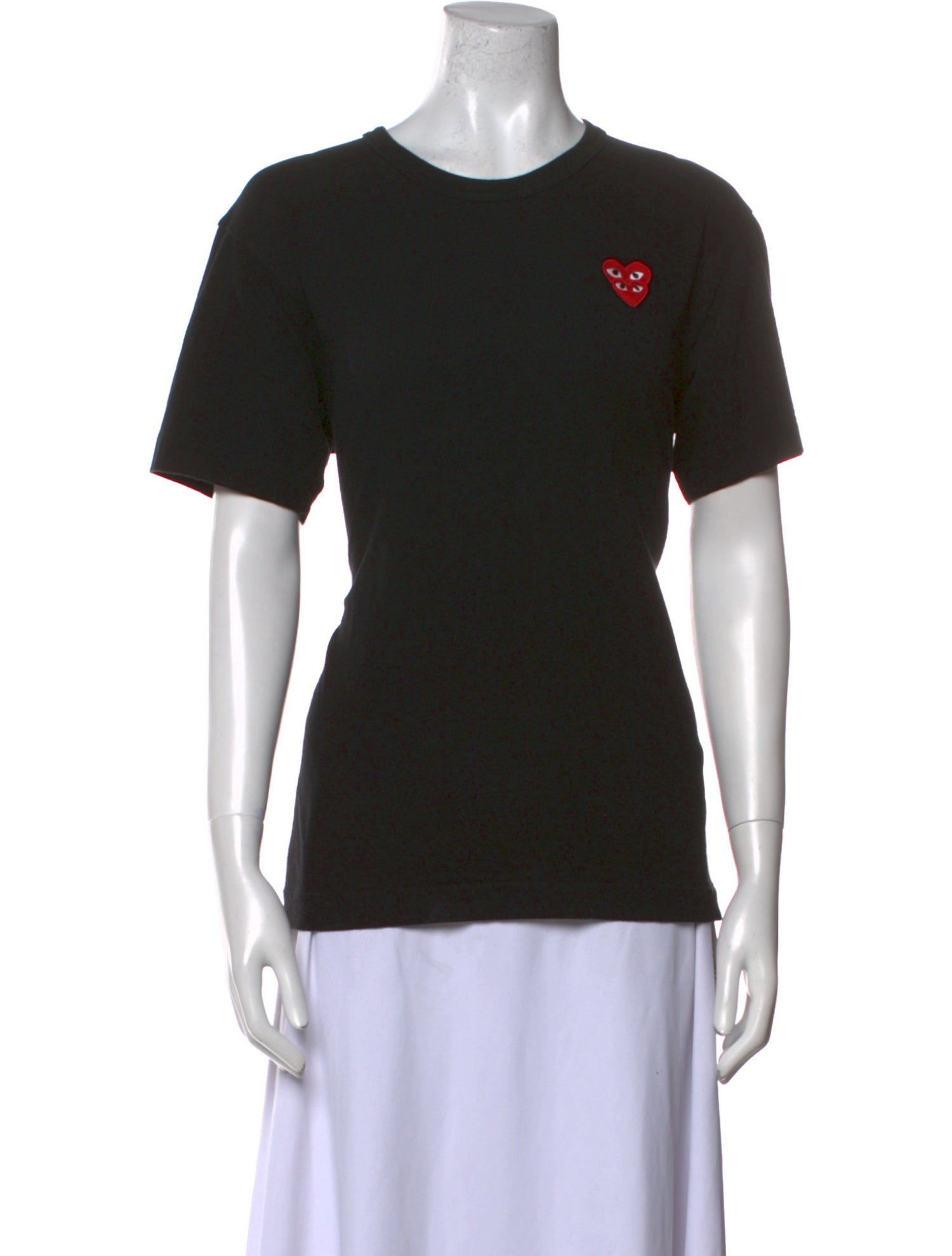 Comme des Garçons Play Graphic Print Crew Neck T-Shirt