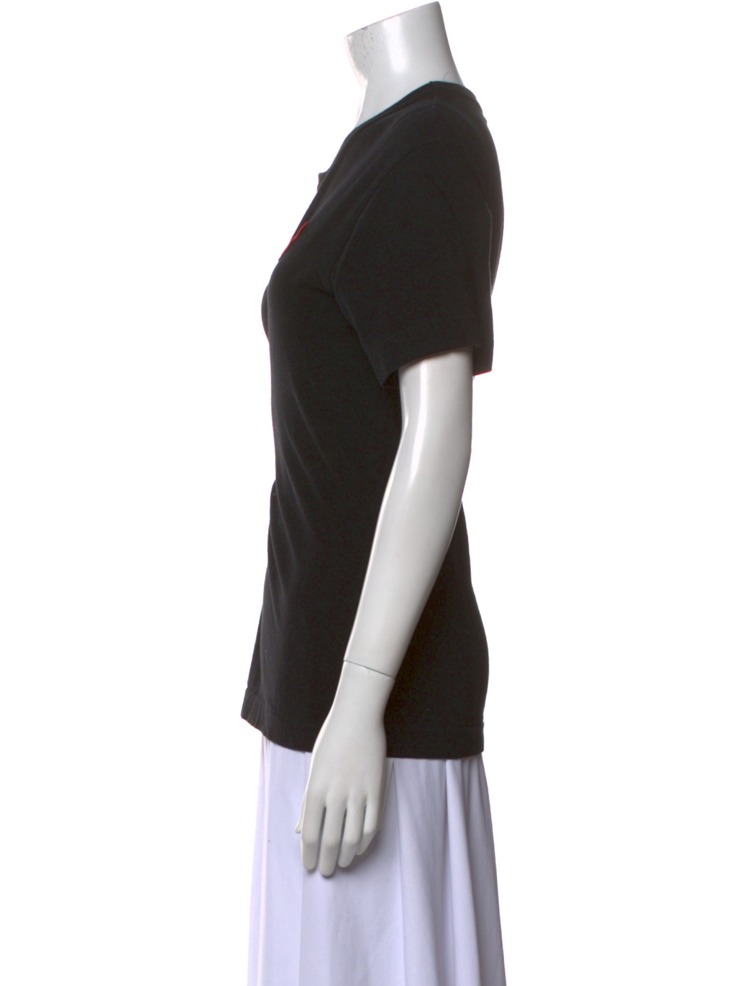 Comme des Garçons Play Graphic Print Crew Neck T-Shirt