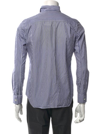 Comme des Garçons Play Striped Long Sleeve Shirt