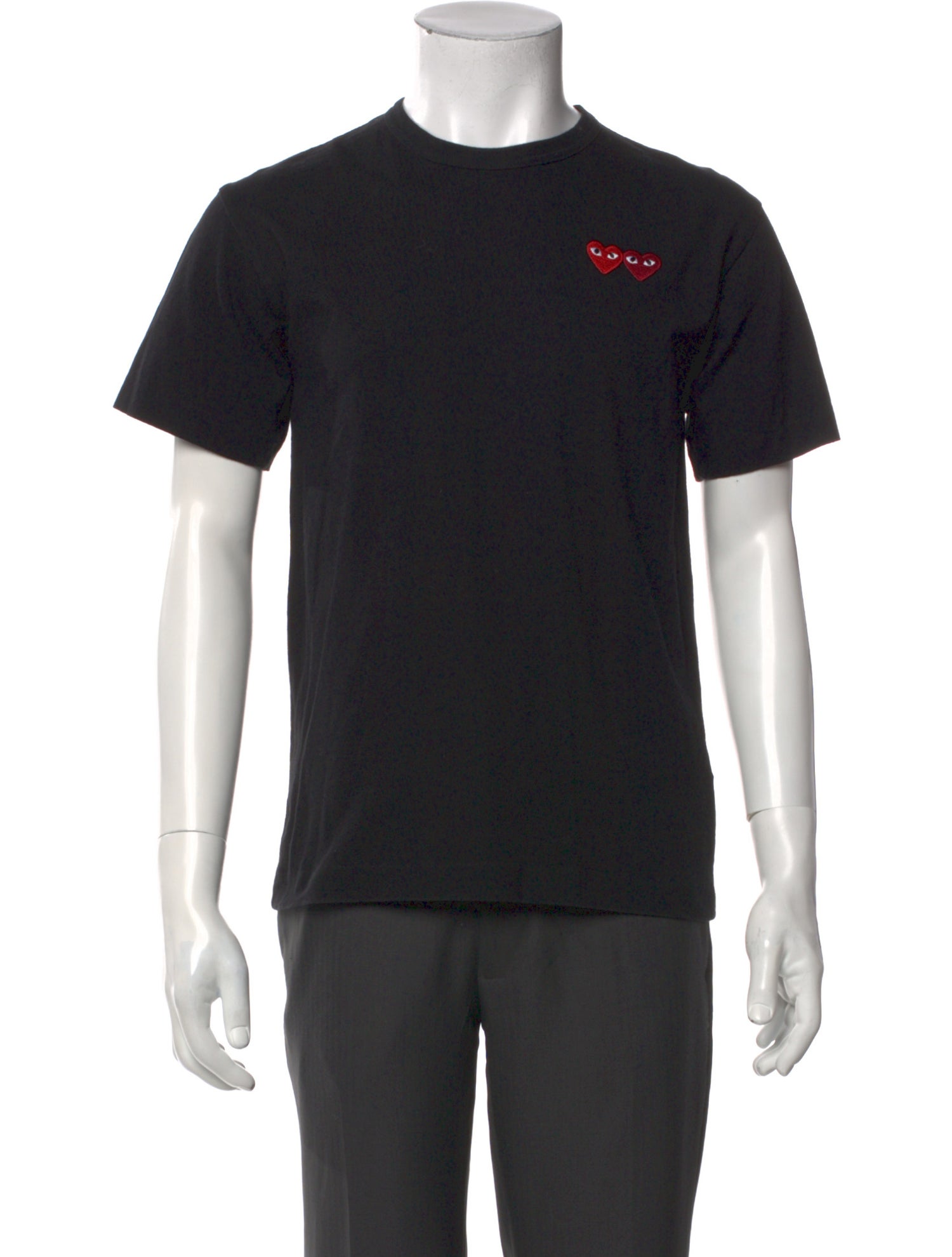 Comme des Garçons Play Graphic Print Crew Neck T-Shirt