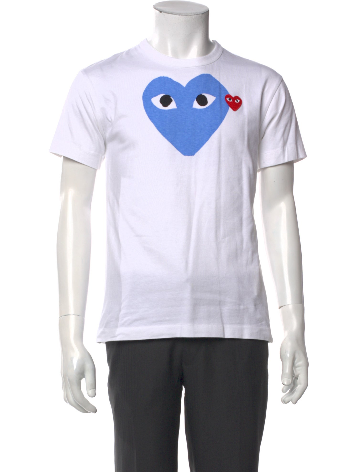 Comme des Garçons Play Graphic Print Crew Neck T-Shirt