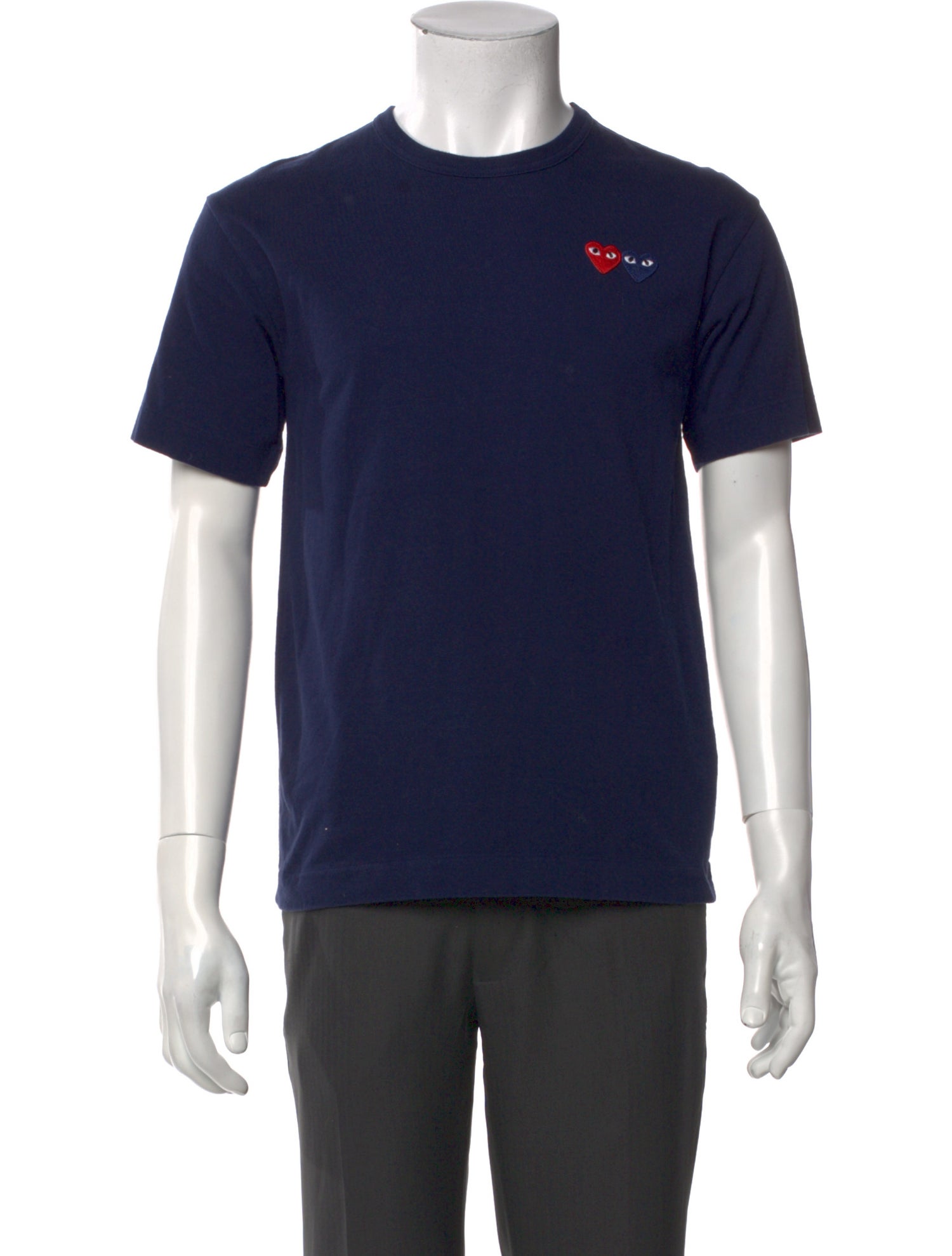 Comme des Garçons Play Crew Neck Short Sleeve T-Shirt