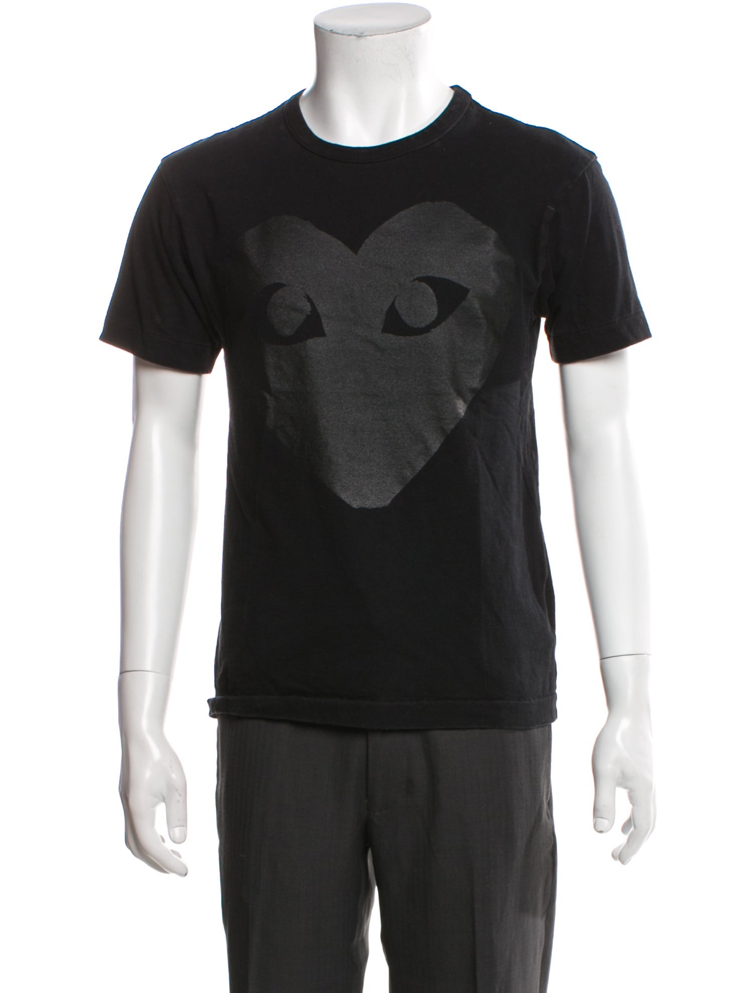 Comme des Garçons Play Graphic Print Crew Neck T-Shirt