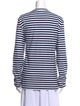 Comme des Garçons Play Striped Crew Neck T-Shirt