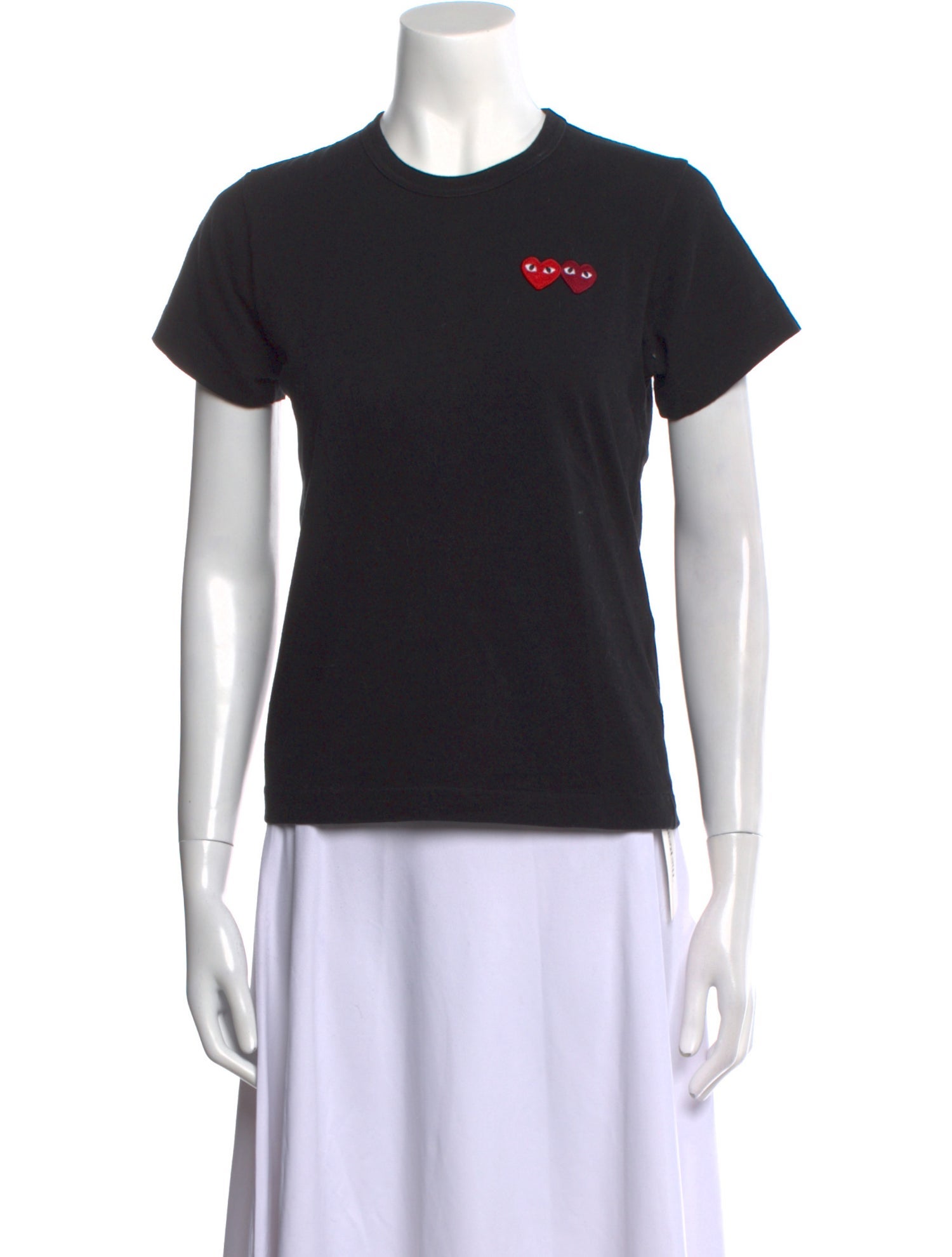 Comme des Garçons Play Graphic Print Crew Neck T-Shirt