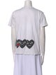 Comme des Garçons Play Graphic Print Crew Neck T-Shirt