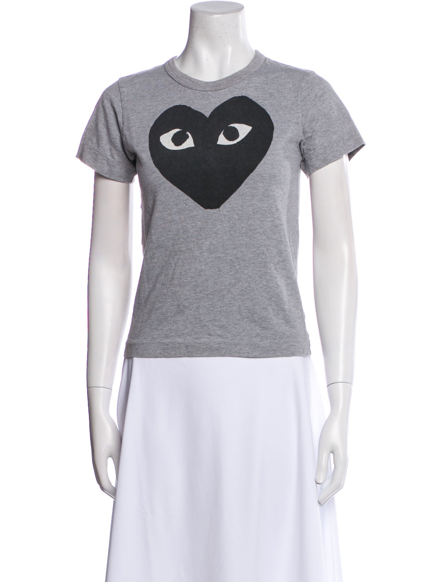 Comme des Garçons Play Graphic Print Crew Neck T-Shirt