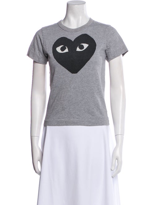 Comme des Garçons Play Graphic Print Crew Neck T-Shirt