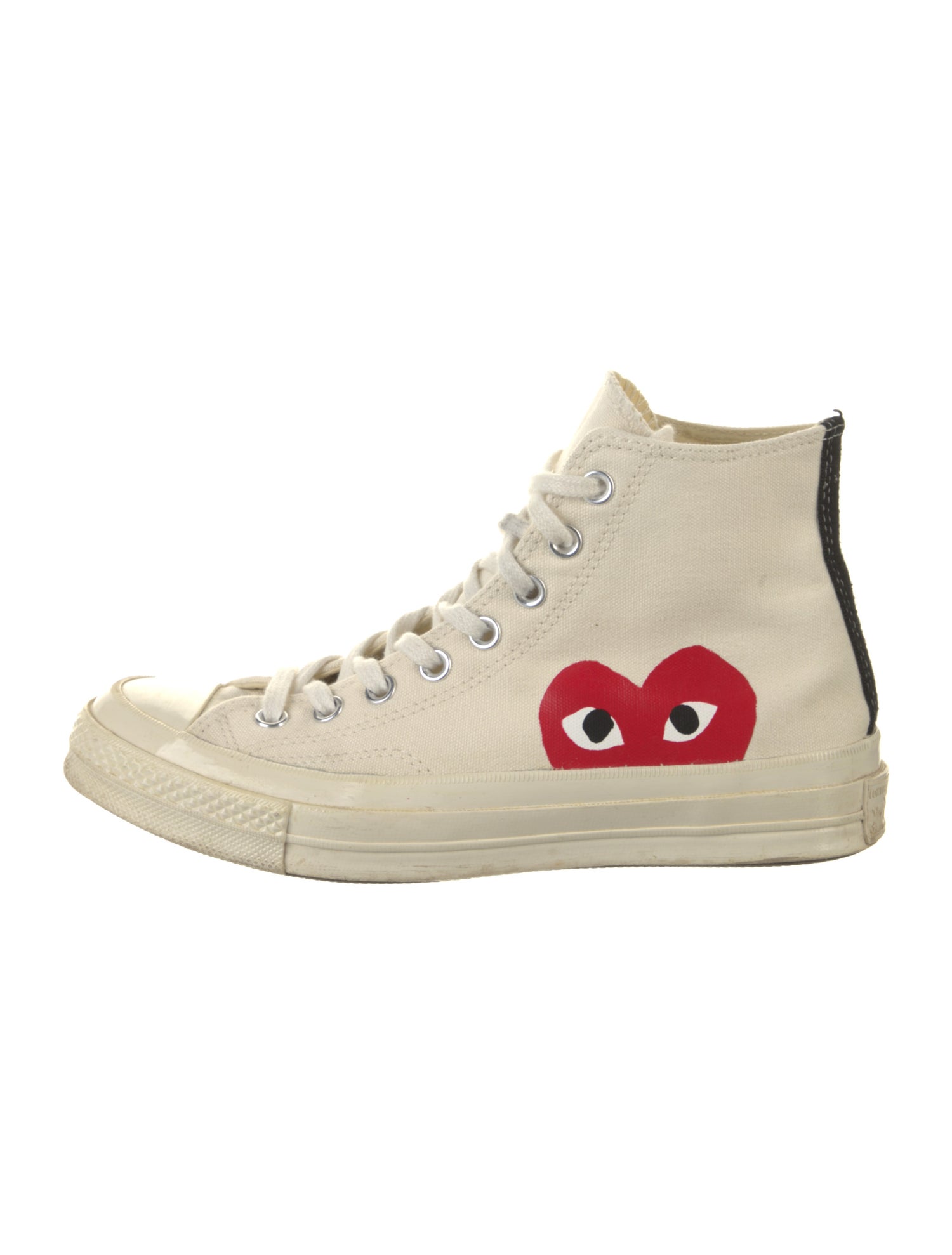Comme des Garçons Play Canvas Printed Sneakers