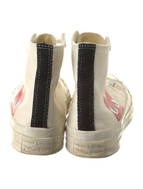 Comme des Garçons Play Canvas Printed Sneakers