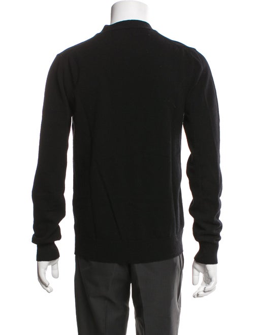 Comme des Garçons Play Wool Graphic Print Cardigan