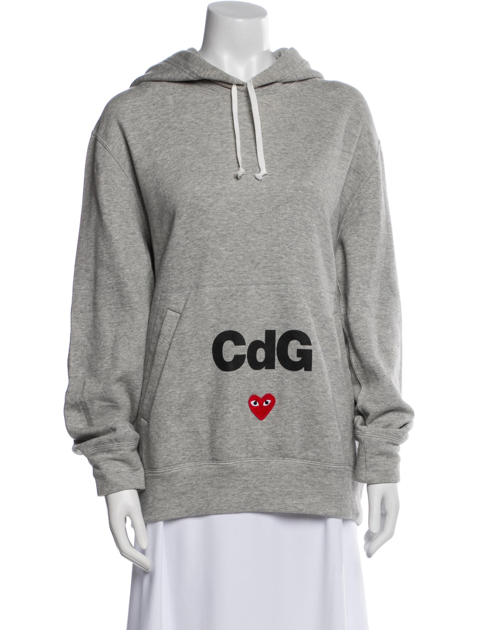 Comme des Garçons Play Crew Neck Long Sleeve Sweatshirt