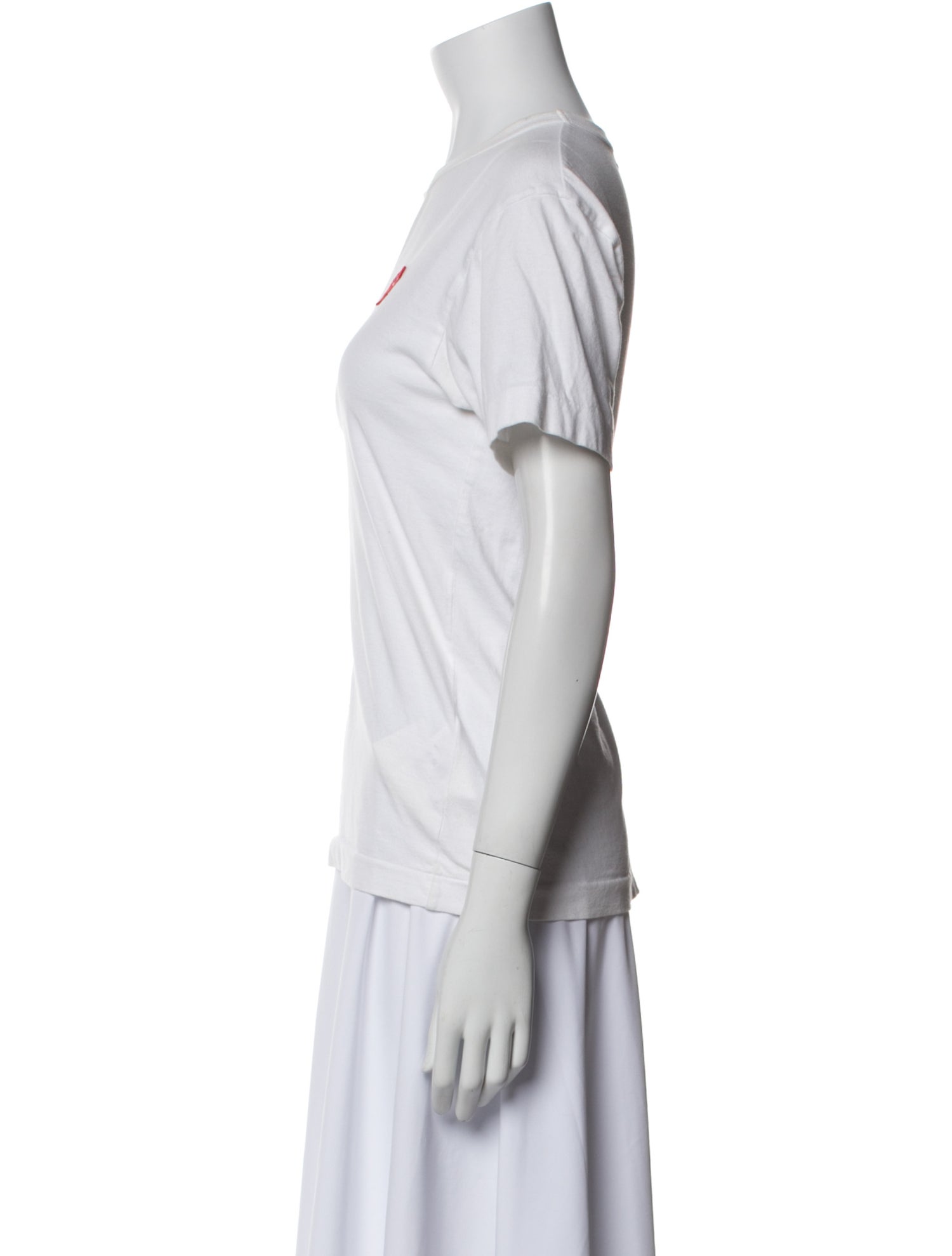 Comme des Garçons Play Crew Neck Short Sleeve T-Shirt