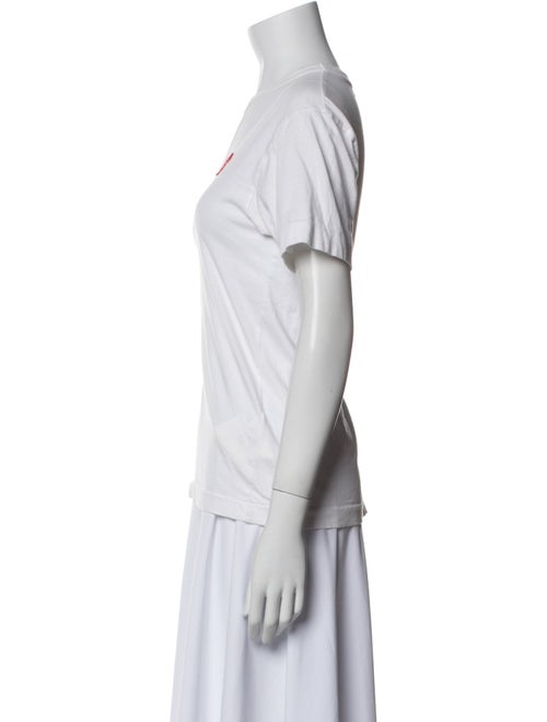 Comme des Garçons Play Crew Neck Short Sleeve T-Shirt