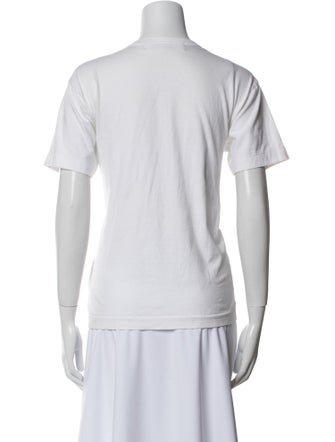 Comme des Garçons Play Crew Neck Short Sleeve T-Shirt