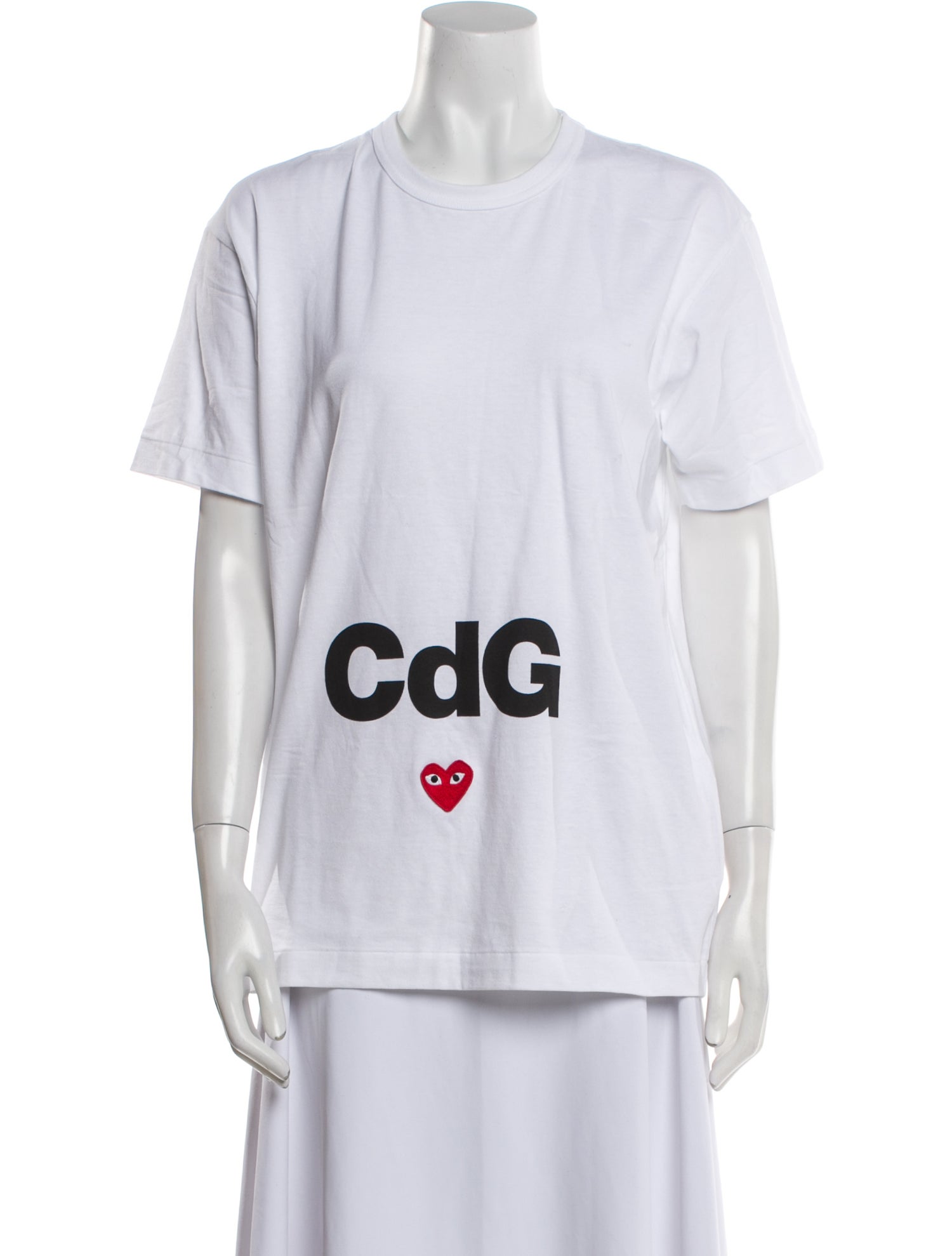 Comme des Garçons Play Graphic Print Crew Neck T-Shirt