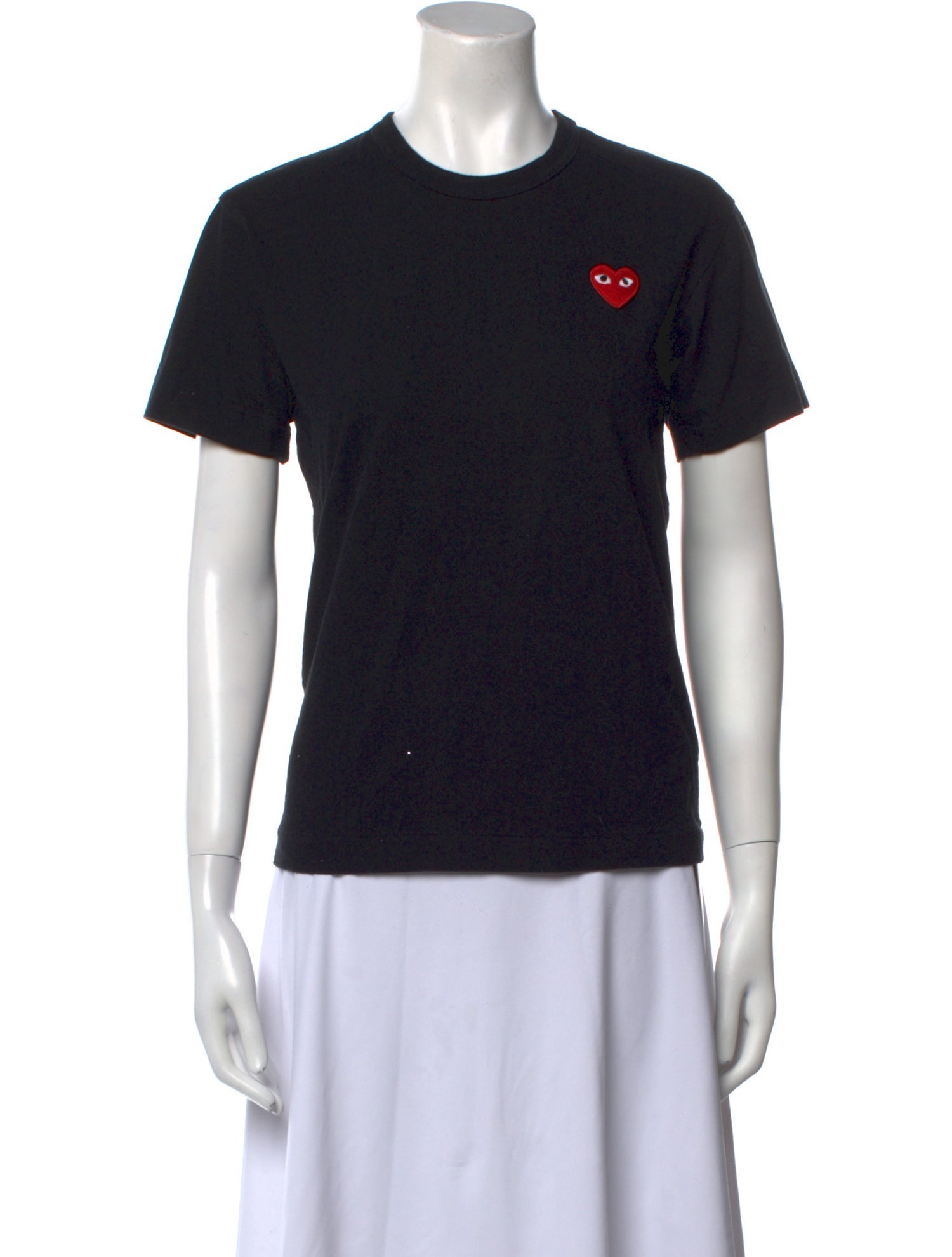 Comme des Garçons Play Graphic Print Crew Neck T-Shirt