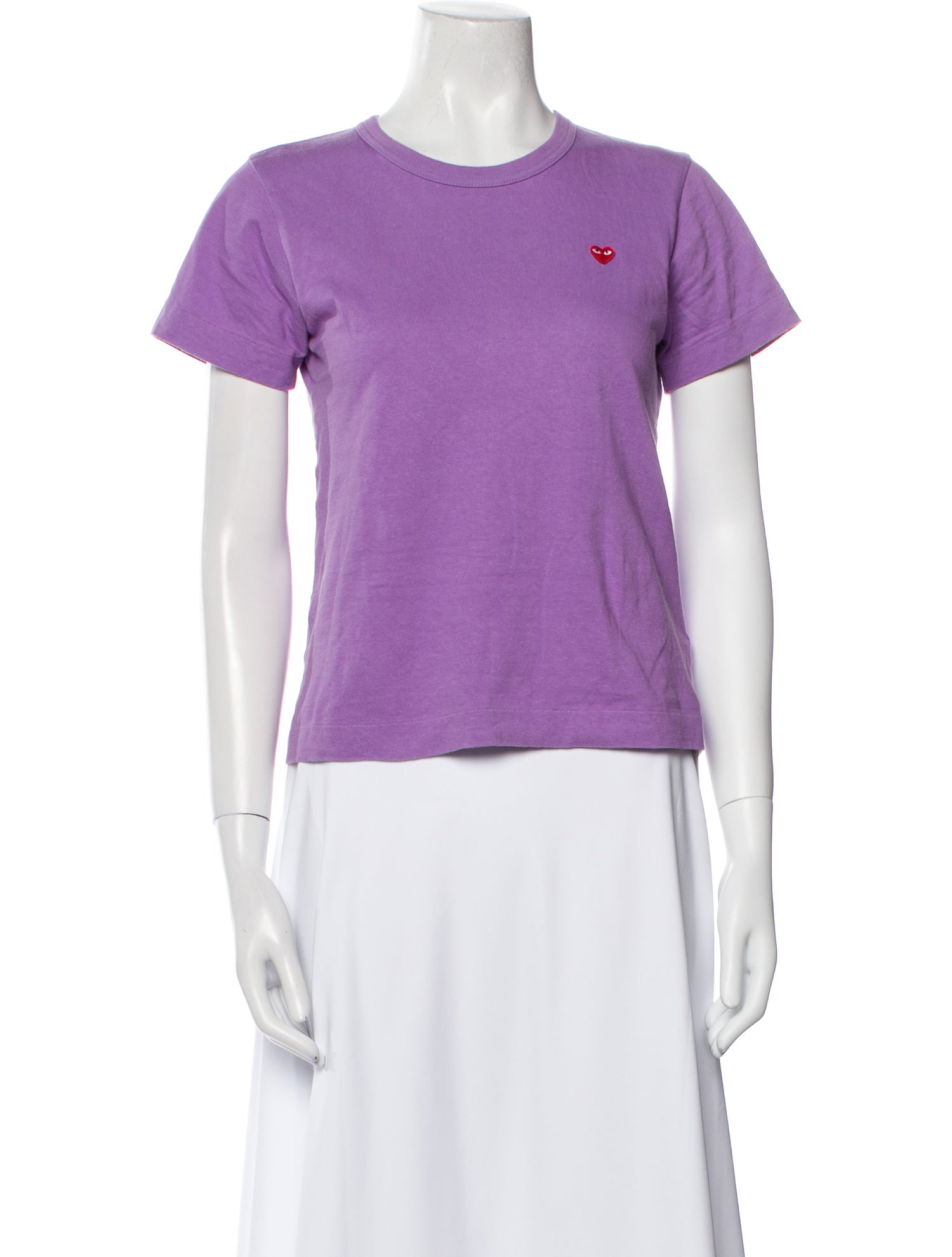 Comme des Garçons Play Crew Neck Short Sleeve T-Shirt