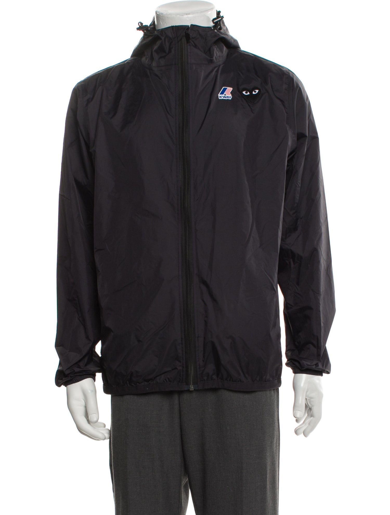 Comme Des Garçons Play X K-Way Windbreaker