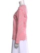 Comme des Garçons Play Striped Crew Neck T-Shirt