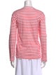 Comme des Garçons Play Striped Crew Neck T-Shirt