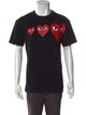 Comme des Garçons Play Graphic Print Crew Neck T-Shirt
