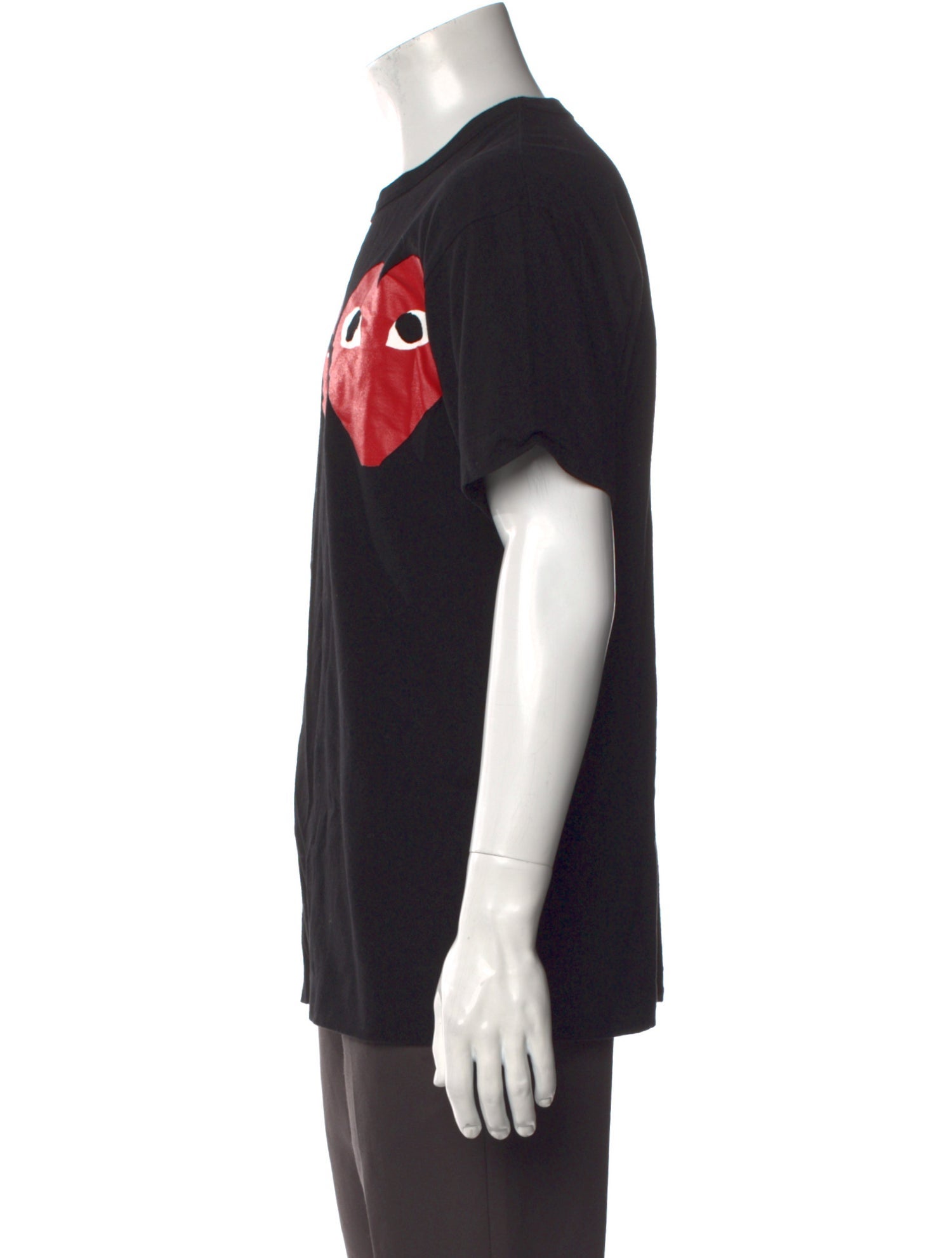 Comme des Garçons Play Graphic Print Crew Neck T-Shirt