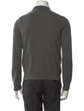 Comme des Garçons Play Wool Crew Neck Cardigan