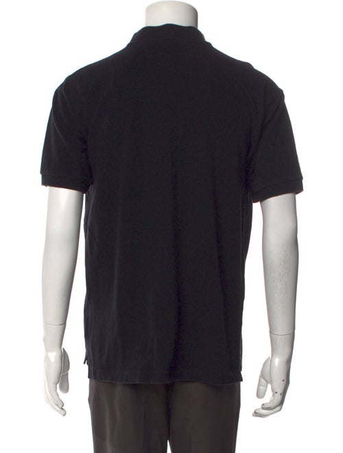 Comme des Garçons Play Collar Short Sleeve Polo Shirt