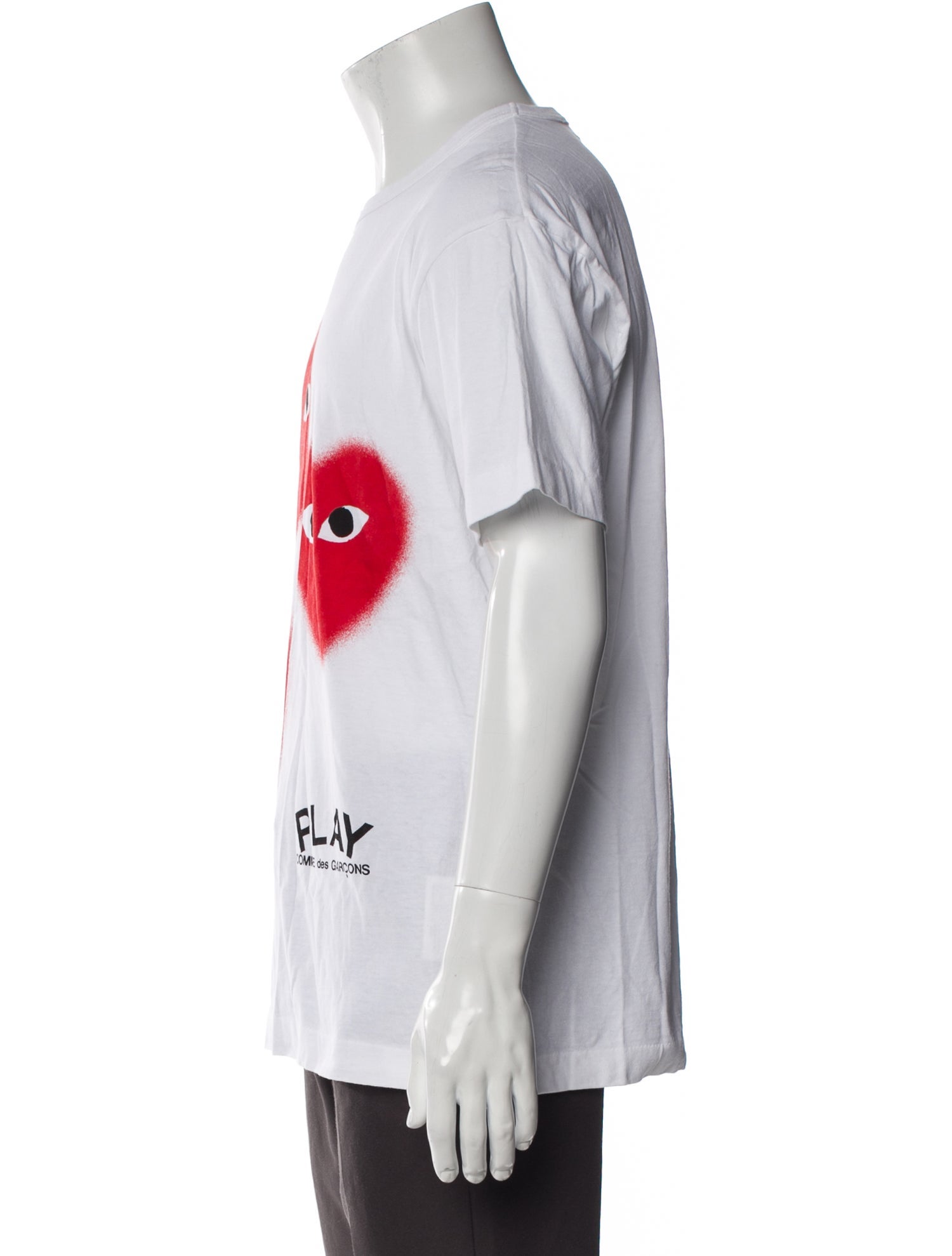 Comme des Garçons Play Graphic Print Crew Neck T-Shirt