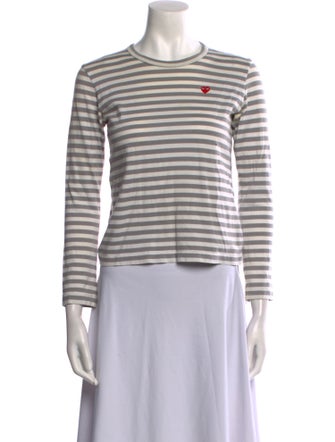 Comme des Garçons Play Play Striped Top