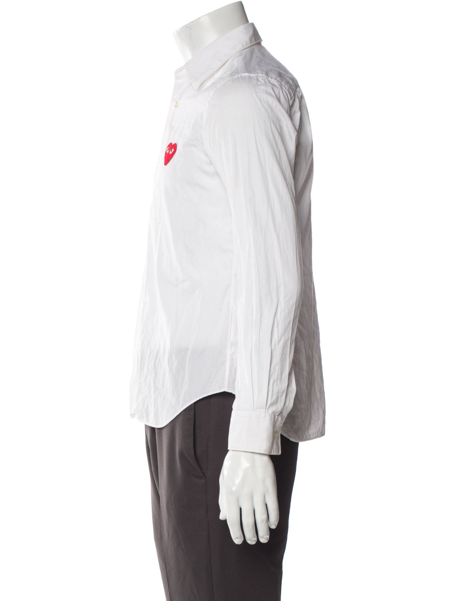 Comme des Garçons Play Graphic Print Long Sleeve Shirt