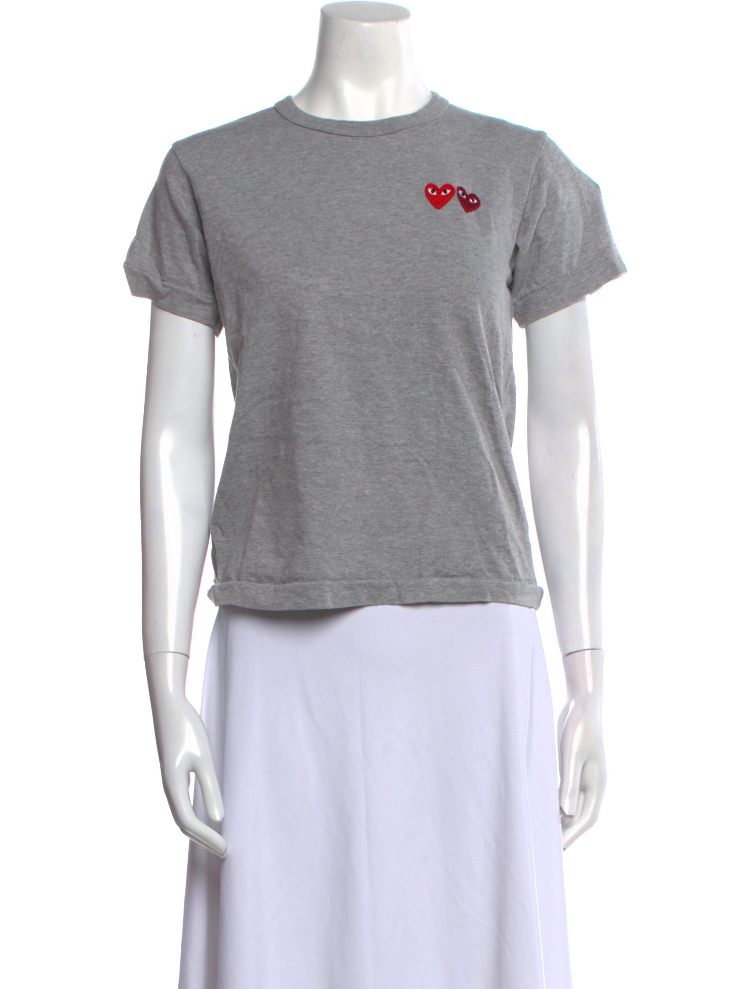 Comme des Garçons Play Graphic Print Crew Neck T-Shirt