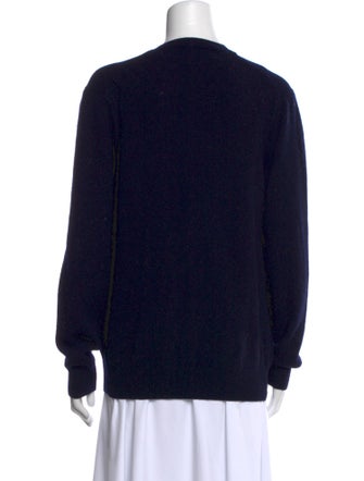 Comme des Garçons Play Wool V-Neck Sweater