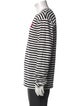 Comme des Garçons Play Striped Crew Neck T-Shirt
