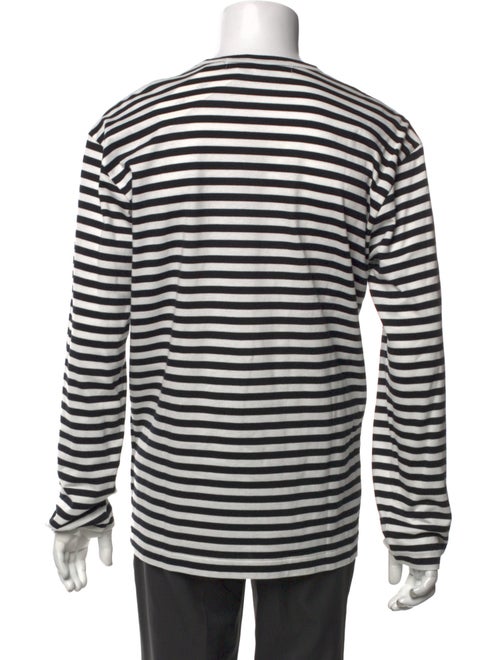 Comme des Garçons Play Striped Crew Neck T-Shirt