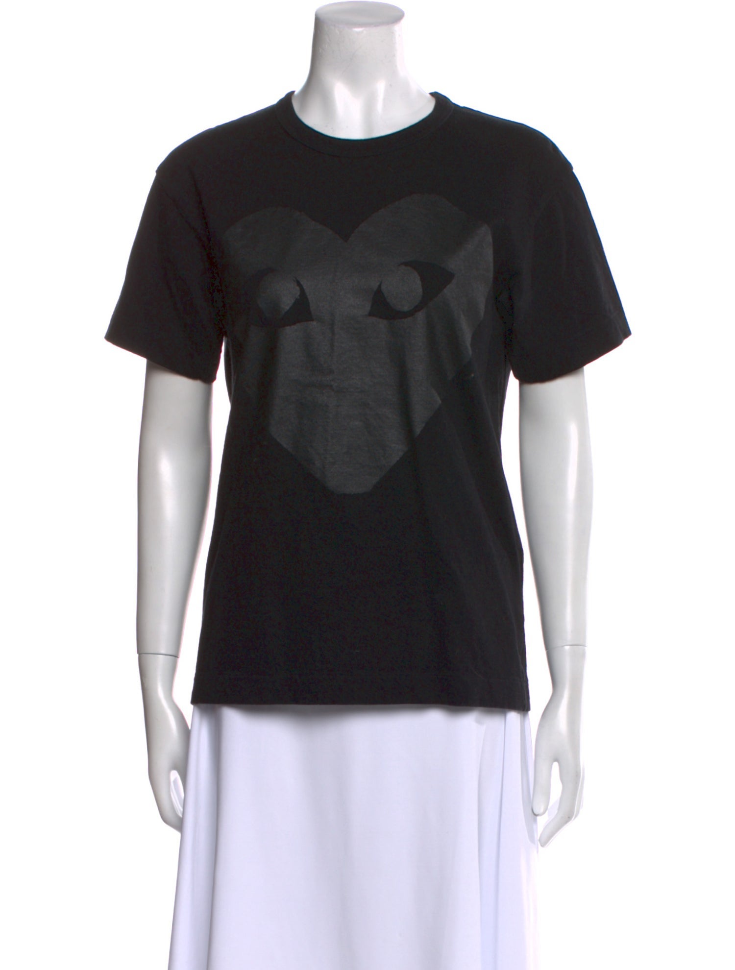 Comme des Garçons Play Graphic Print Crew Neck T-Shirt