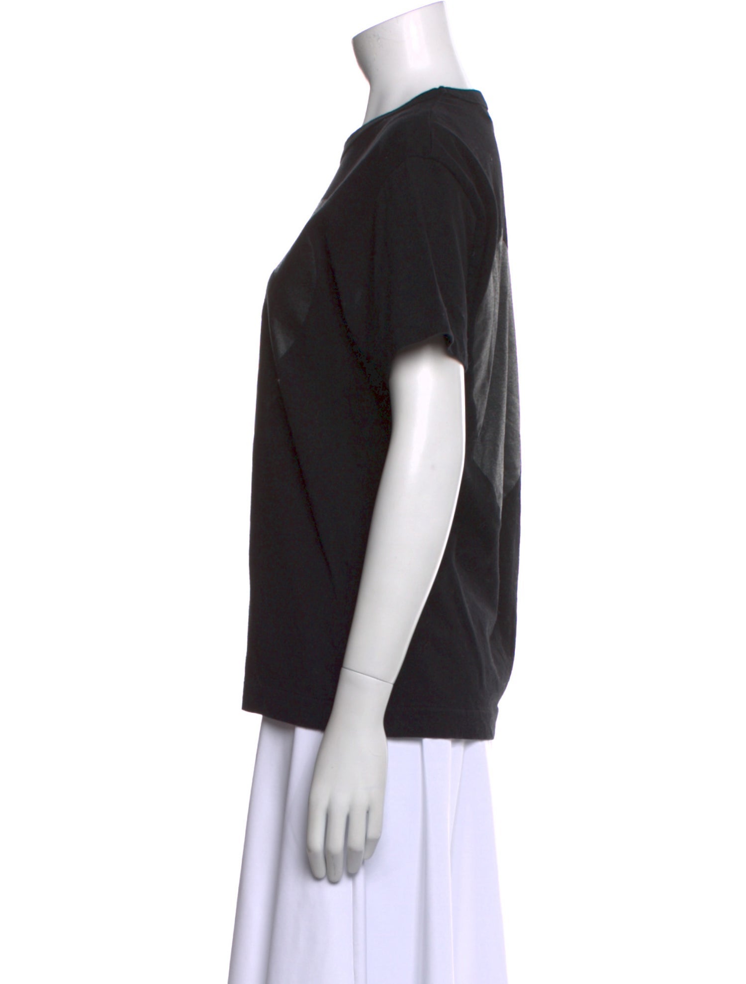 Comme des Garçons Play Graphic Print Crew Neck T-Shirt