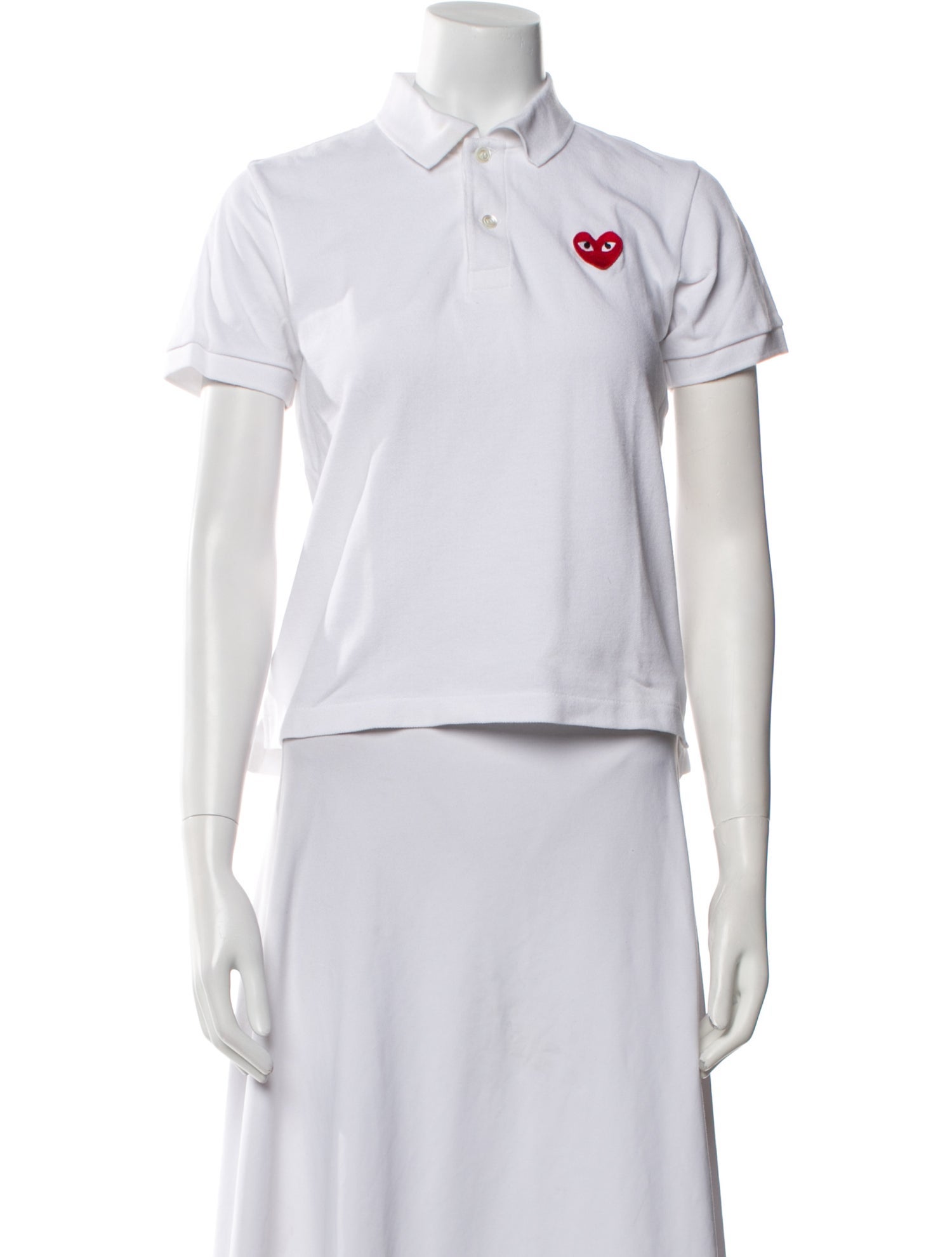 Comme des Garçons Play Short Sleeve Polo