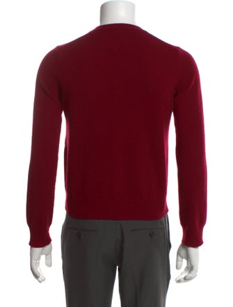 Comme des Garçons Play Wool Mock Neck Cardigan