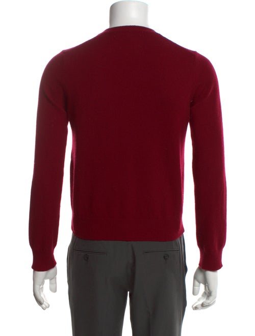 Comme des Garçons Play Wool Mock Neck Cardigan