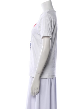 Comme des Garçons Play Graphic Print Crew Neck T-Shirt