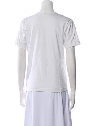 Comme des Garçons Play Graphic Print Crew Neck T-Shirt